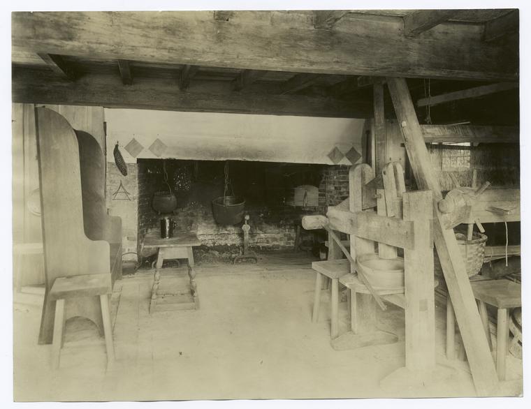 Reconstructed Colonial Interior.