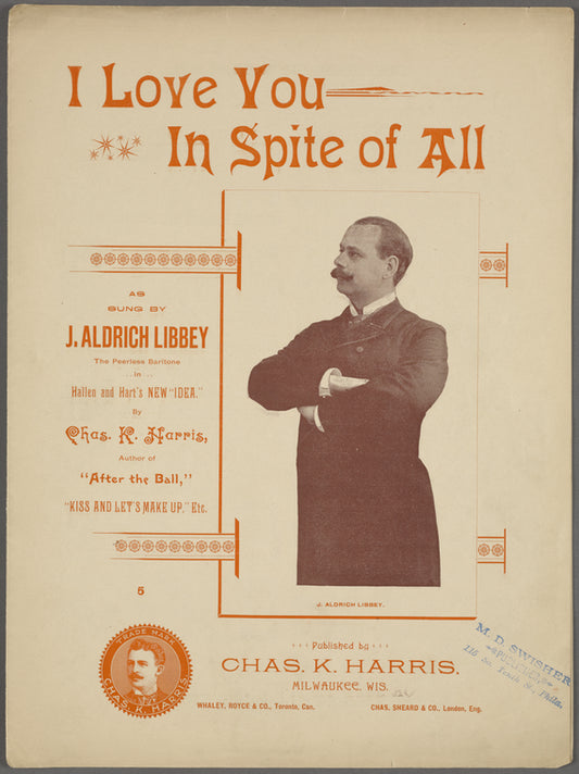 I love you in spite of all