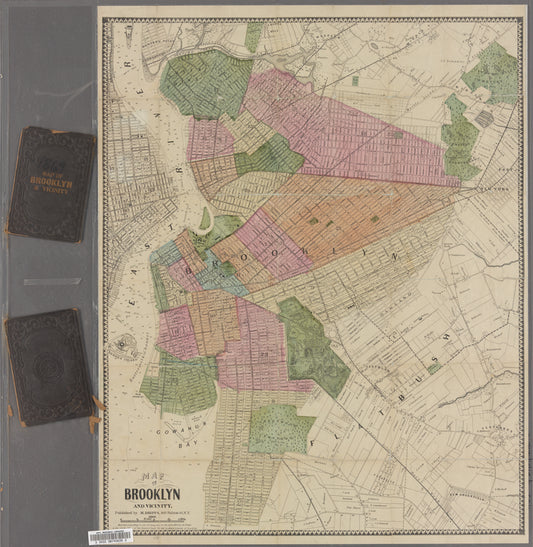 Map of Brooklyn and vicinity