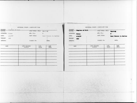 “Real Estate in Negro Harlem”