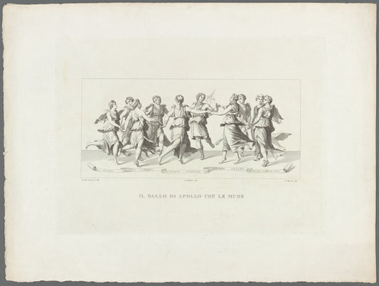 Il ballo di Apollo con le Muse
