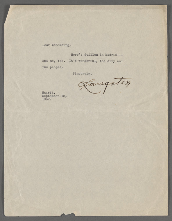 Hughes, Langston