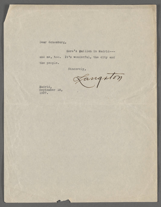 Hughes, Langston