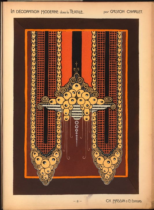 La décoration moderne dans le textile: 60 motifs en couleur