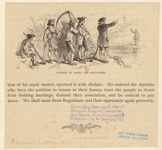 Attempt to pacify the Regulators