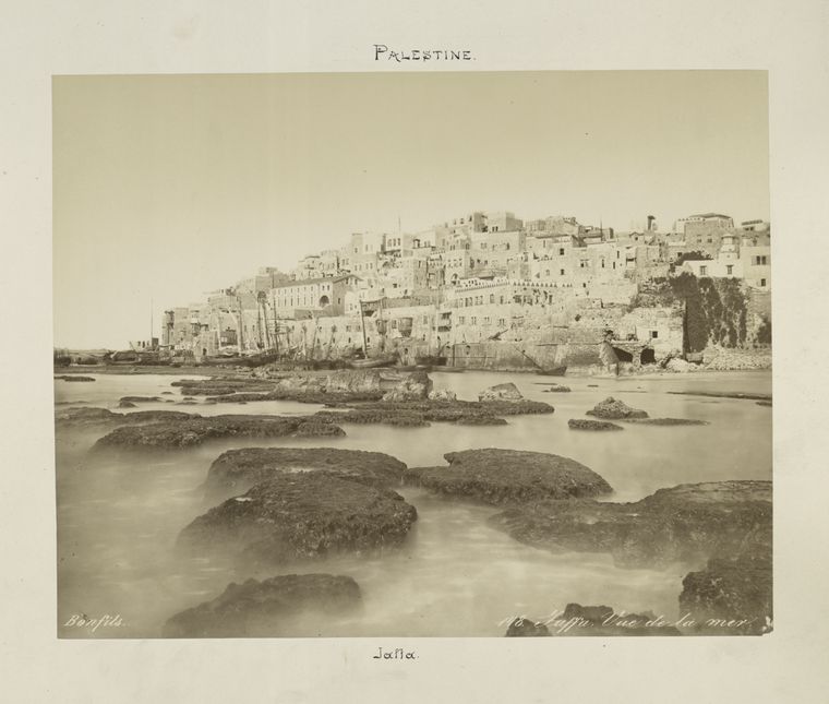 148. Jaffa. Vue de la mer.