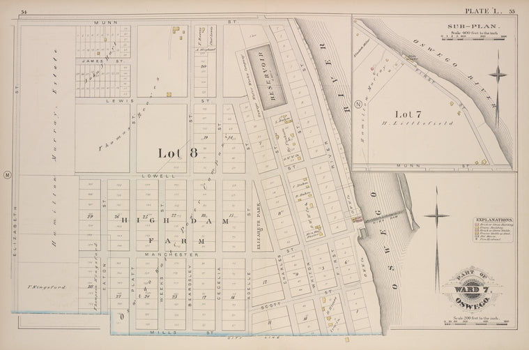 Part of Ward 7; Sub-Plan [Plate L]