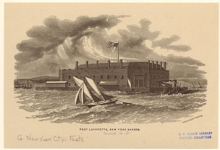 Fort Lafayette, New York Harbor