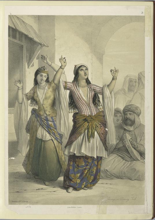 Ghawazi, or dancing girls.