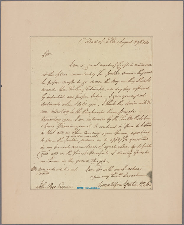 Letter to John Page