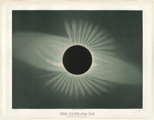 Total eclipse of the sun: Observed July 29, 1878, at Creston, Wyoming Territory