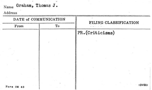 Graham, Thomas J.