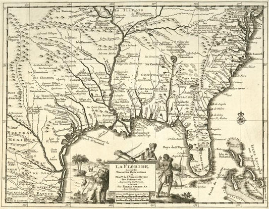 La Floride : suivant les nouvelles observations de Messrs. de l'Academie royale des sciences, etc. augmentées de nouveau.