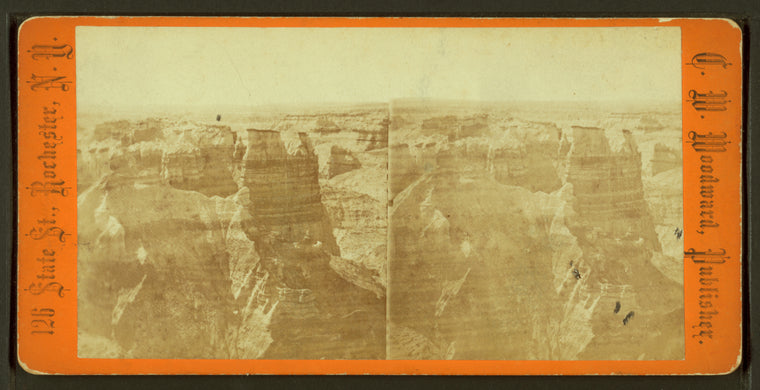Chasm in the desert of Arizona