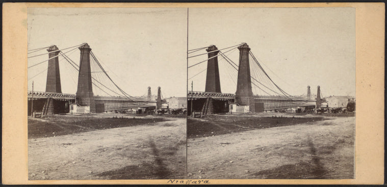 Suspension Bridge, from the Canada side.