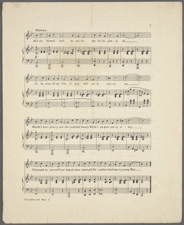 December and May, or, Mollie Newell
