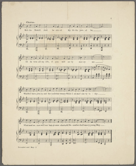 December and May, or, Mollie Newell