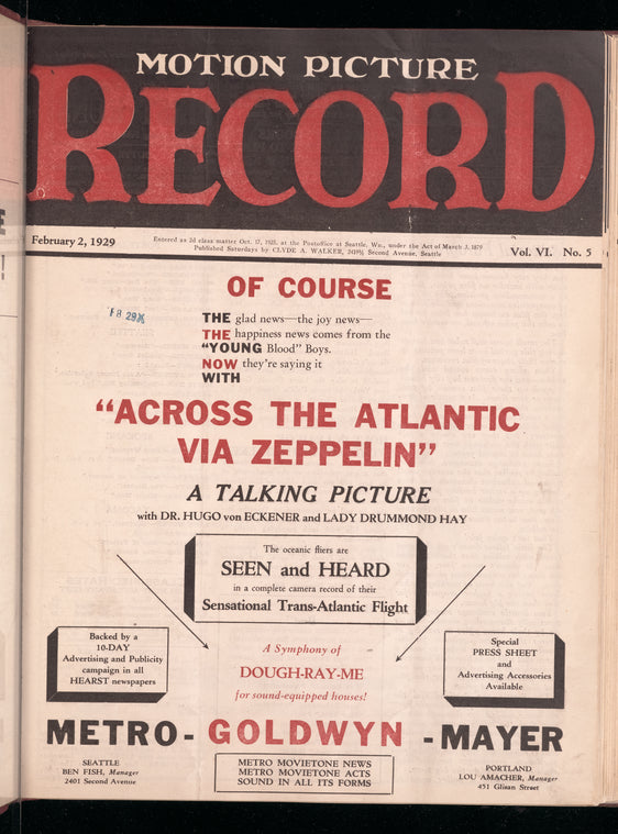 Motion picture record