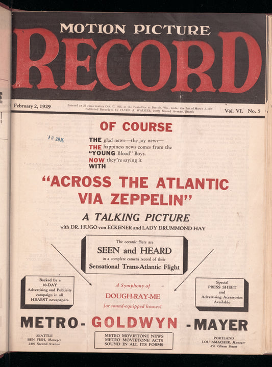 Motion picture record