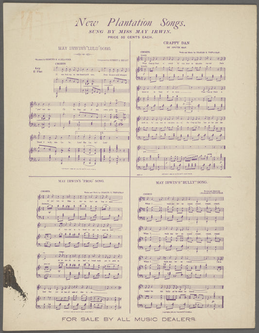 May Irwin's "Lulu" song