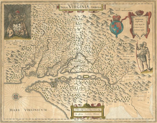 Nova Virginiae tabvla