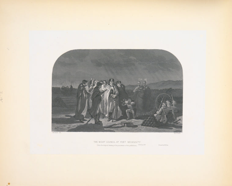 The night council  at Fort Necessity.