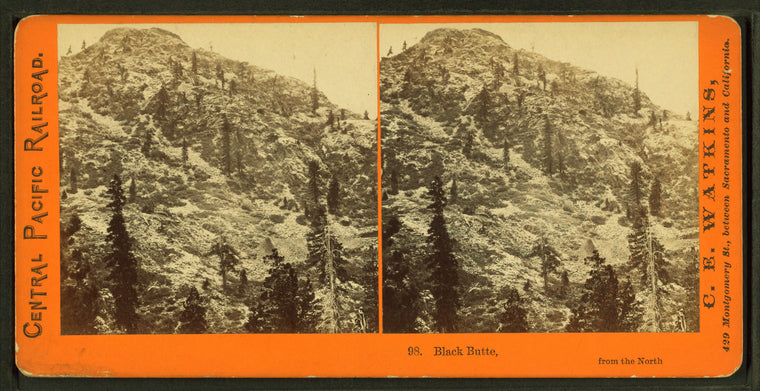 Black Butte, from the north.