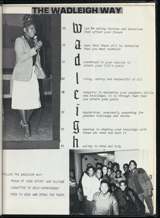 The Wadleigh Way: 1985