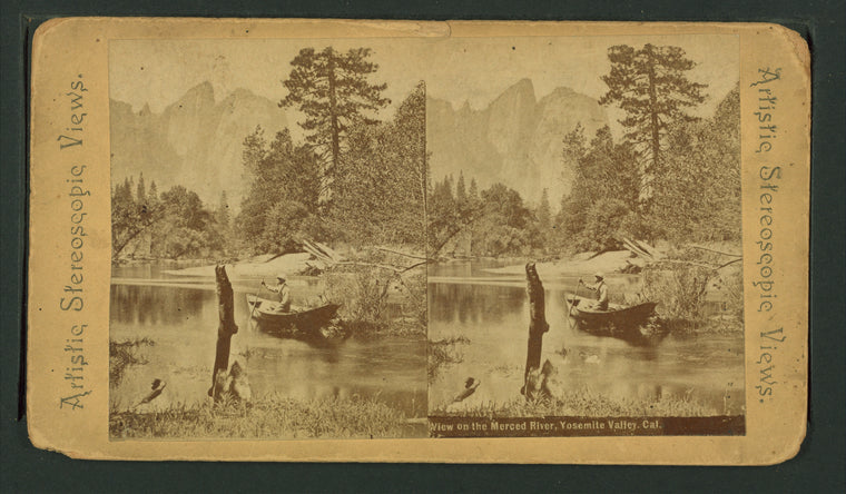 View on the Merced River, Yosemite Valley, Cal.