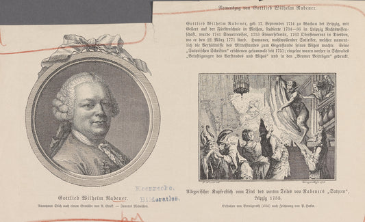Gottlieb Wilhelm Rabener.