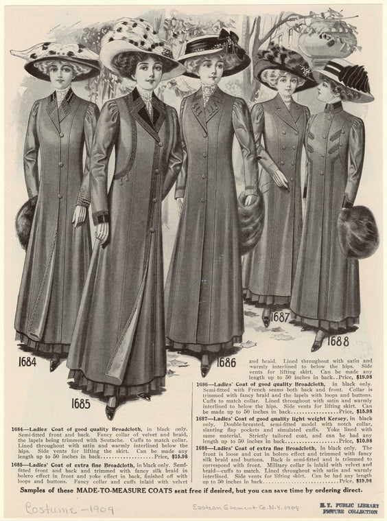 Made-to-measure coats