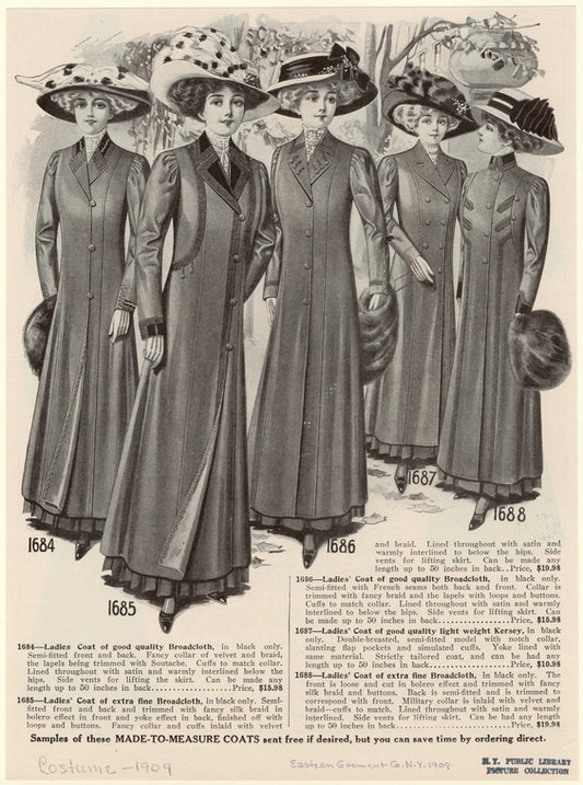 Made-to-measure coats