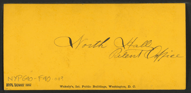 North Hall, Patent Office.