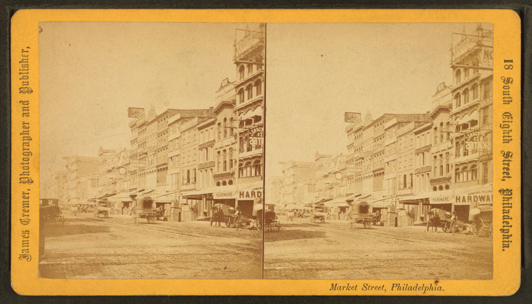 Market Street, Philadelphia. (West from 6th St.)
