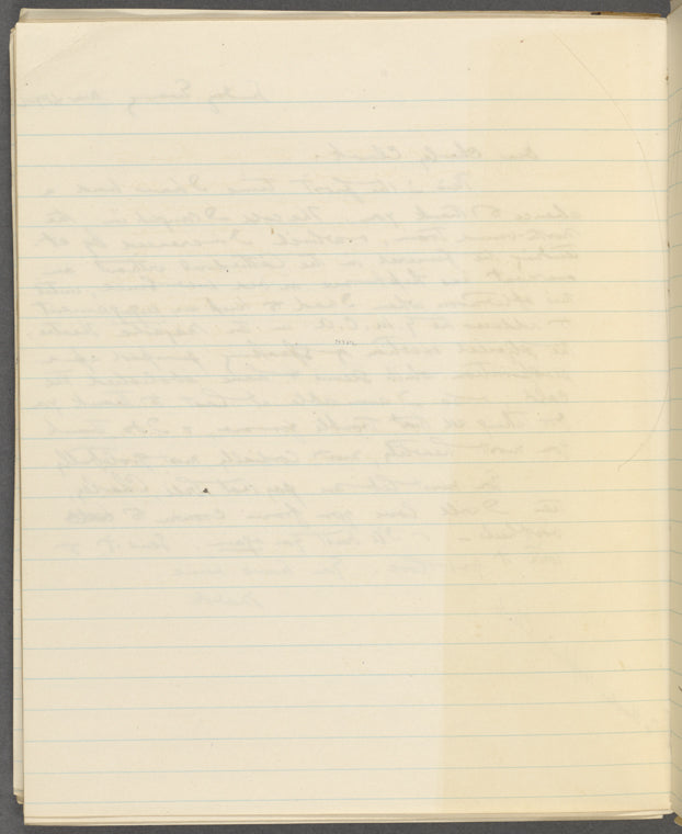 Clark, Charles [Hopkins], AL to. Mar. 4, 1906. Copy in Isabel Lyon's hand.
