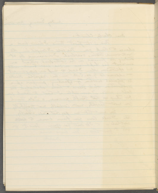 Clark, Charles [Hopkins], AL to. Mar. 4, 1906. Copy in Isabel Lyon's hand.