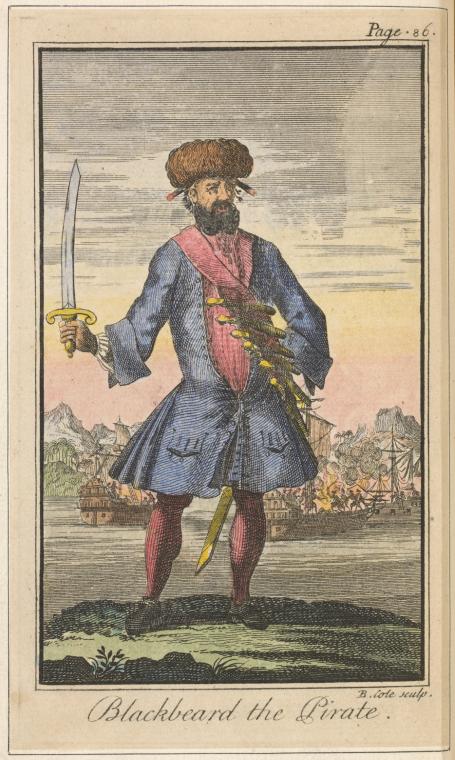Blackbeard the pirate