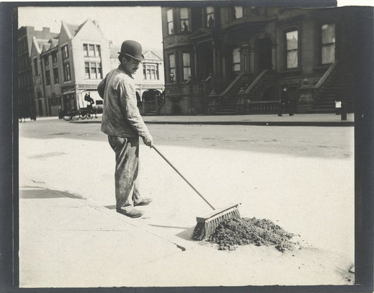Street sweeper.