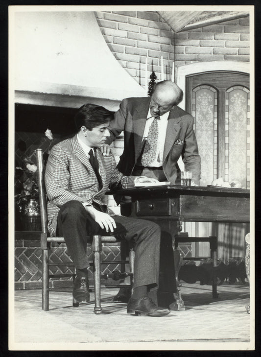 Brian Bedford and Roland Culver in the stage production Five Finger Exercise