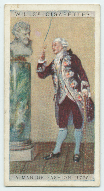 A man of fashion, 1775.