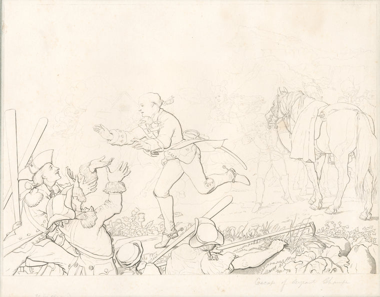 Escape of Sergeant Champe.