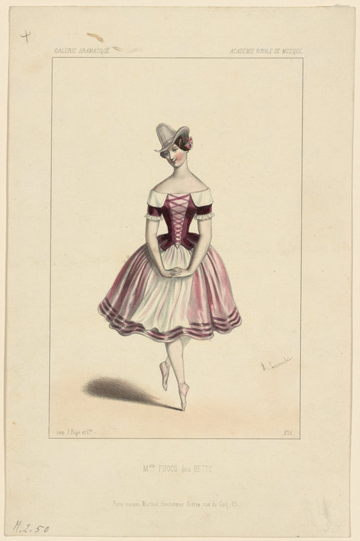 Melle. Fuoco dans Betty, Académie royale de musique