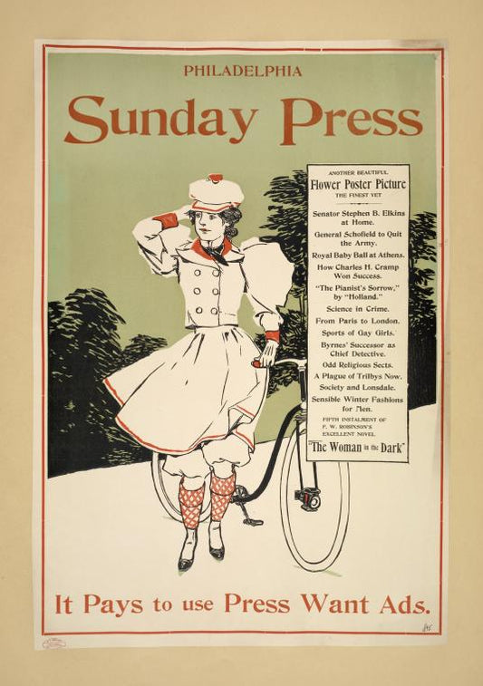 Philadelphia Sunday press. 1895.