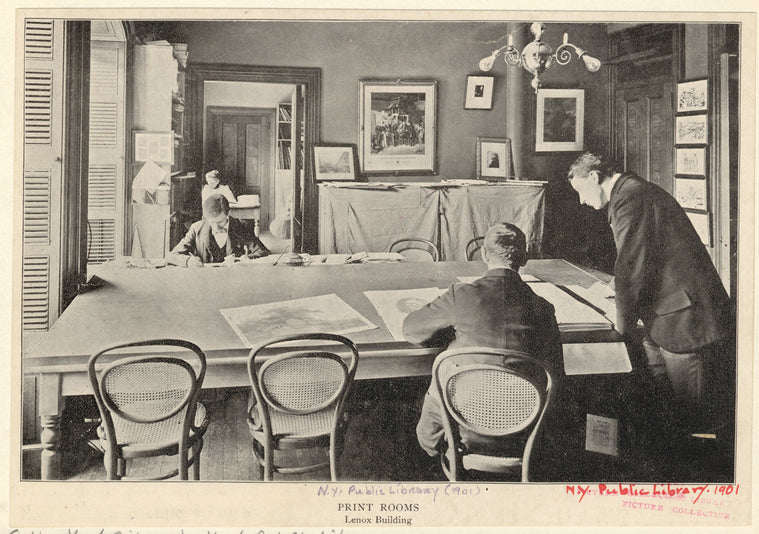 Print rooms, Lenox building