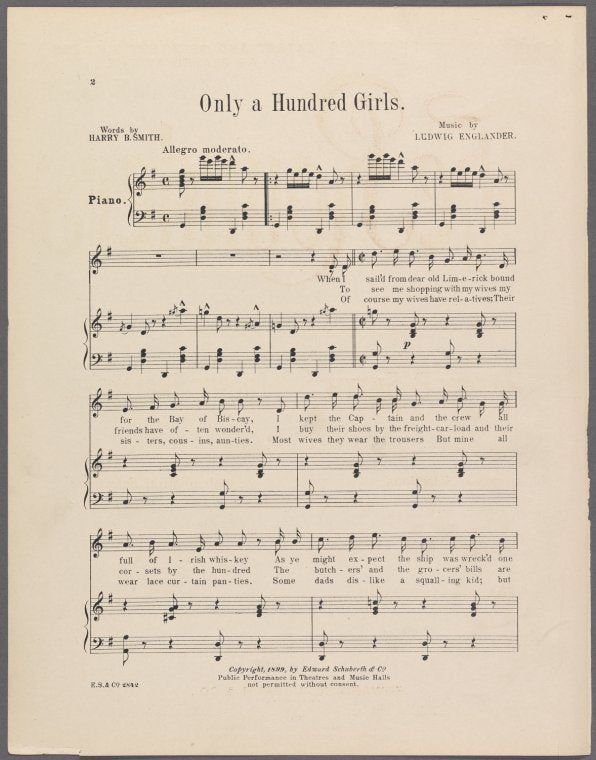 Only a hundred girls