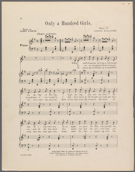 Only a hundred girls