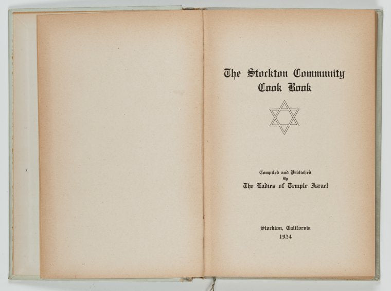 The Stockton community cook book