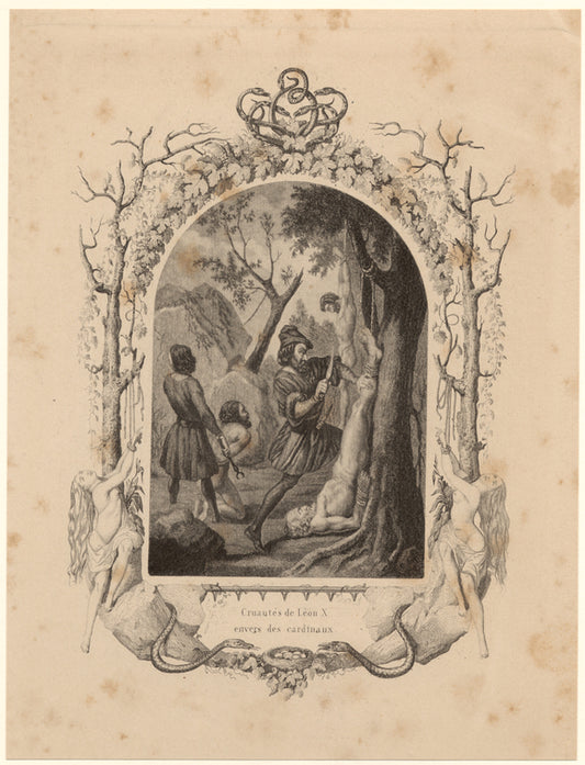 Cruautés de Léon X envers des cardinaux