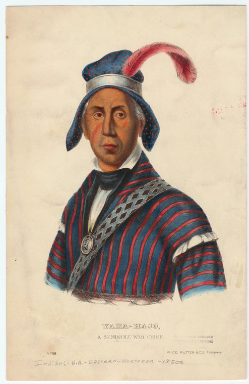 Yaha-hajo : A Seminole war chief