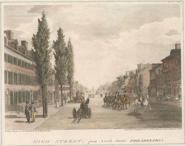 High Street, from Ninth Street, Philadelphia.